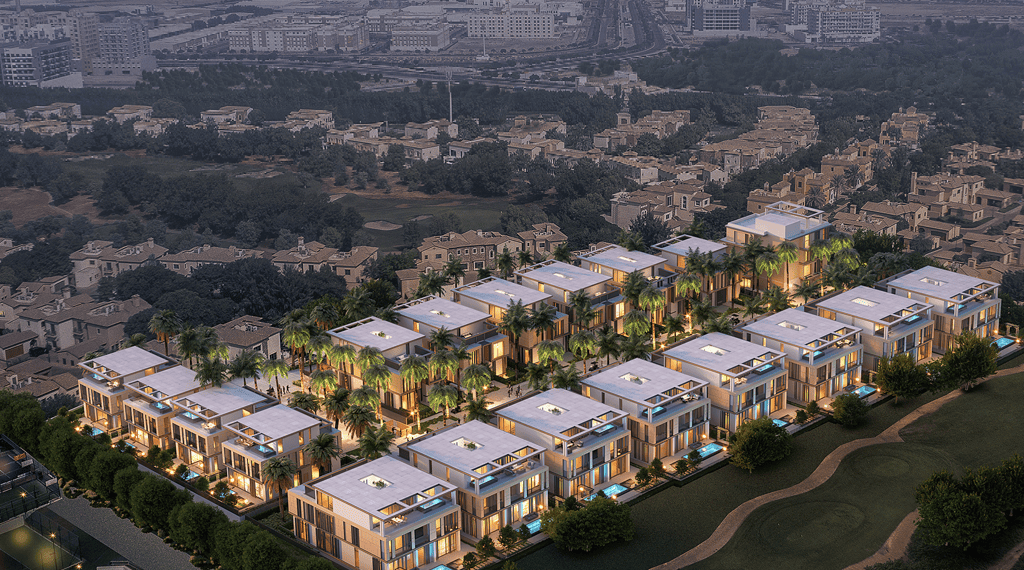 What Communities Are Under Construction in Jumeirah Golf Estates?